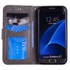 Samsung Galaxy S7 Plånboksfodral Enhörning PU-läder TPU Grå