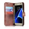 Samsung Galaxy S7 Plånboksfodral Löstagbart Skal Röd