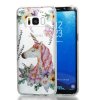 Samsung Galaxy S8 Mobilskal TPU Glitter Transparent Sovande Enhörning