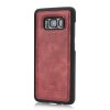 Samsung Galaxy S8 Plånboksfodral Löstagbart Skal Röd