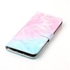 Samsung Galaxy S8 Plånboksfodral Motiv Blå och Rosa Lava