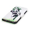 Samsung Galaxy S8 Plånboksfodral Motiv Panda och Bambu