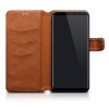 Samsung Galaxy S8 Plus Plånboksfodral PU-läder Ljusbrun