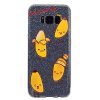 Samsung Galaxy S8 Skal TPU Glitter Motiv Bananer