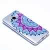 Samsung Galaxy S8 Skal TPU Motiv Blå Mandala