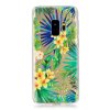 Samsung Galaxy S9 Mobilskal TPU Motiv Blommor och Blad