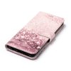 Samsung Galaxy S9 Plånboksfodral Motiv Rosa Glitter