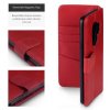 Samsung Galaxy S9 Plus Äkta Läder Plånboksfodral Röd