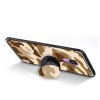 Samsung Galaxy S9 Skal med Stativ Camouflage TPU Brun