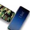 Samsung Galaxy S9 Skal med Stativ Camouflage Hårdplast TPU Grön