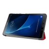 Samsung Galaxy Tab A 10.1 T580 T585 Vikbart Smart Fodral Stativ Röd