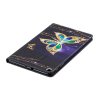 Samsung Galaxy Tab A 10.1 2019 T510 T515 Fodral Kortfack Motiv Guld Fjärilar