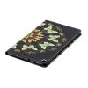Samsung Galaxy Tab A 10.1 2019 T510 T515 Fodral Kortfack Motiv Vackra Fjärilar