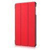 Samsung Galaxy Tab A 10.1 2019 T510 T515 Vikbart Smart Fodral Stativ Röd