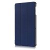 Samsung Galaxy Tab S5E T720 T725 Vikbart Smart Fodral Stativ Mörkblå