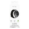 Samsung Galaxy Watch 20mm Armband Leather Band Svart