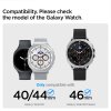 Samsung Galaxy Watch 8 40/44mm/Classic 46mm Armband Enzo Svart