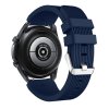 Samsung Galaxy Watch3 45mm Armband Pinstripe Blå