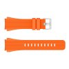 Samsung Galaxy Watch3 45mm Armband Pinstripe Orange