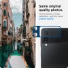 Samsung Galaxy Z Flip 3 Kameralinsskydd Glas.tR Optik Svart + Hinge Film 2-pack