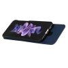 Samsung Galaxy Z Flip 3 Skal med Kortfack Strap Blå