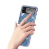 Samsung Galaxy Z Flip 4 Skal Glitter Blå