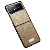 Samsung Galaxy Z Flip 4 Skal Glitter Guld