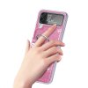 Samsung Galaxy Z Flip 4 Skal Glitter Rosa