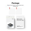 Samsung Galaxy Z Flip 6/Flip 7 FE Skärmskydd Cover Display Protector Glass 2-pack