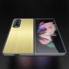 Samsung Galaxy Z Fold 4 Skal Borstat Stål Guld