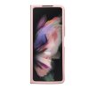 Samsung Galaxy Z Fold 5 Skal Glitter Flakes Metal Logo Rosa