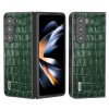 Samsung Galaxy Z Fold 5 Skal Krokodiltextur Grön