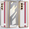 Samsung Galaxy Z Fold 5 Skal Stripe Vit