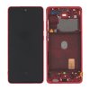 Samsung S20 FE 4G Skärm med LCD Display Original - Röd
