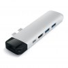 USB-C Pro Hub med 4K HDMI och Ethernet Silver