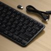 EX1 Slim Trådlöst Tangentbord Space Black