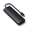 USB-C HYBRID med inbyggd möjlighet till SSD-lagring Svart