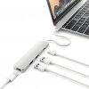 Type-C Slim Multi-port Adapter 4K Silver