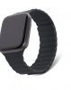 Apple Watch 38/40/41mm Armband Silicone Magnetic Traction Strap Lite Charcoal