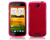 Skal Till HTC One S / TPU / Gel Skal / Transparent Rosa