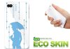 Eco Skin TPU Mjuk Skal Till iPhone 4 / 4S / Rainy-Blue