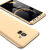 Skal till Samsung Galaxy A8 2018 Hårdplast Tredelat Guld