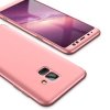 Skal till Samsung Galaxy A8 2018 Hårdplast Tredelat Roseguld