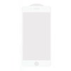 Skärmskydd av Härdat Glas till iPhone 7/8/SE Full Size 3D Välvd Vit