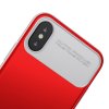 Slim Lotus Case till iPhone X/Xs Mobilskal TPU Röd