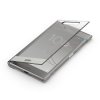 Style Cover Touch SCTG50 till Sony Xperia XZ1 Fodral Silver