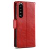 Sony Xperia 1 III Fodral Stripe Röd
