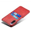 Sony Xperia 10 III Skal Två Kortfack Röd
