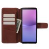 Sony Xperia 10 V Etui Essential Leather Maple Brown