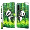 Sony Xperia 5 III Fodral Motiv Panda och Träd